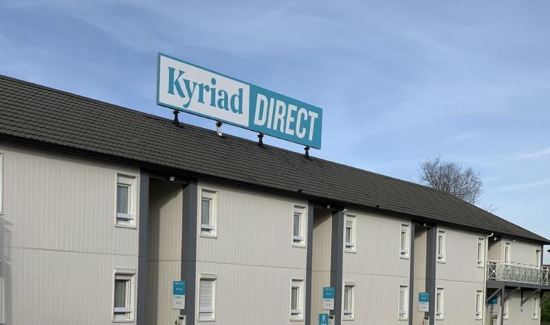 Kyriad Direct Rouen Sud - Val De Reuil Le Vaudreuil Exterior foto